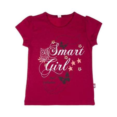 Koszulka bordowa Smart Girl